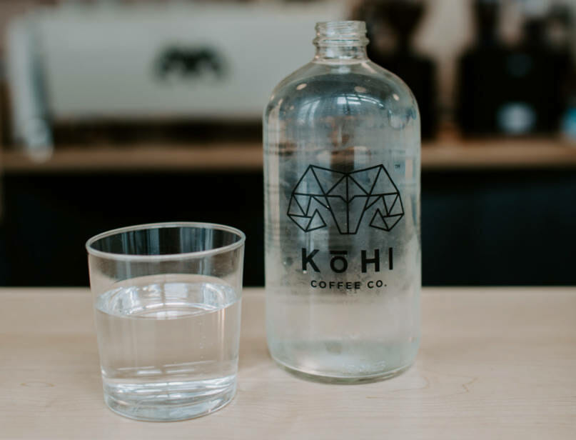Kohi custom branded bottle