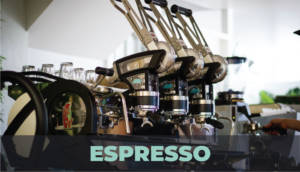 Espresso machine.