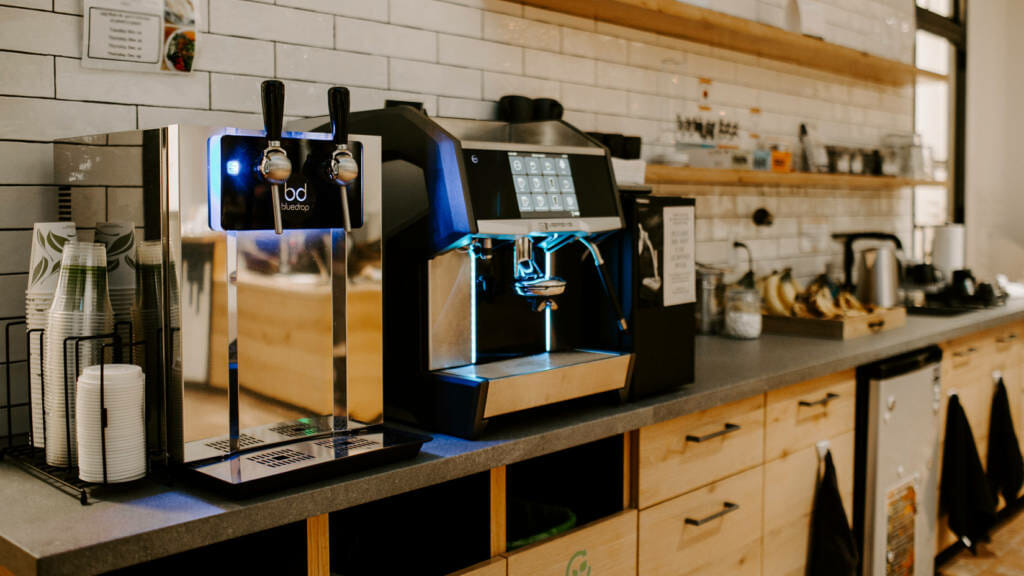 Office Sparkling Water Systems Bluedrop Water Filtration