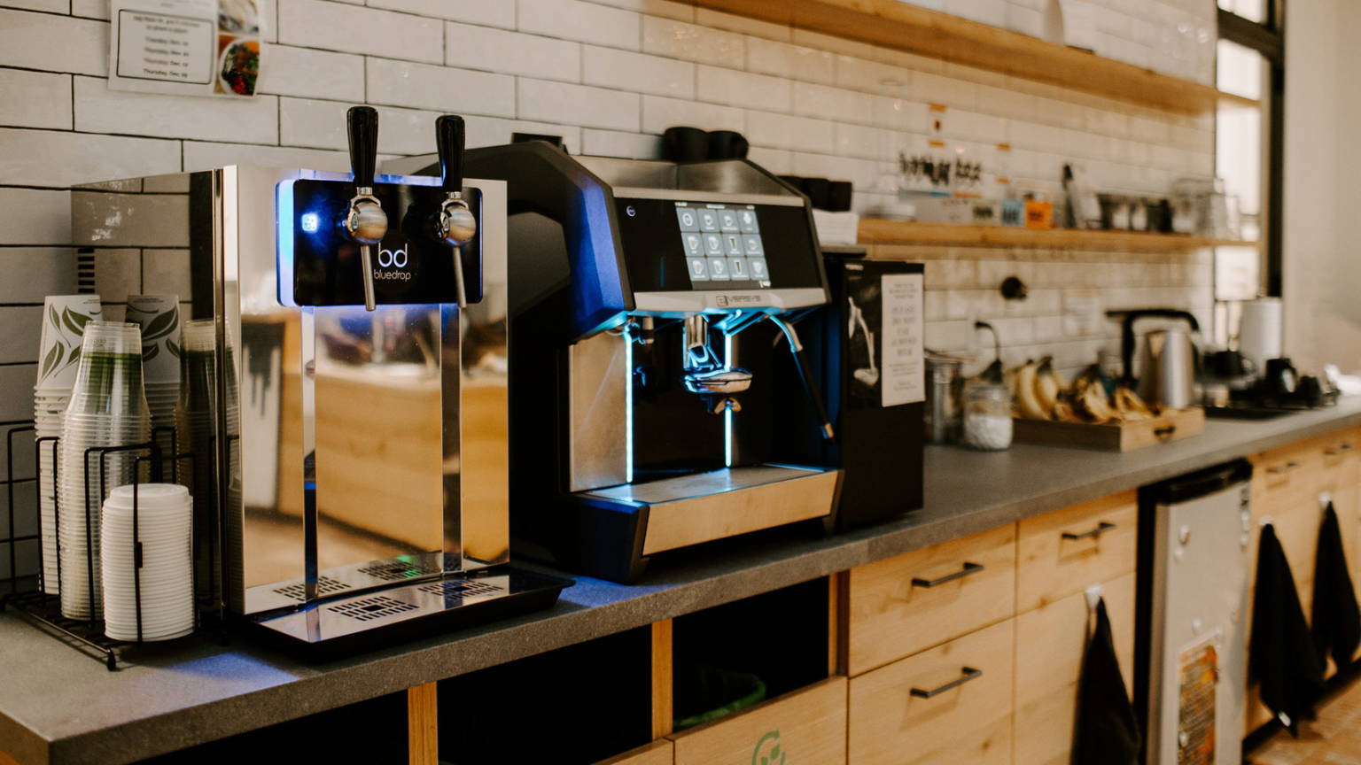 Office Sparkling Water Systems Bluedrop Water Filtration