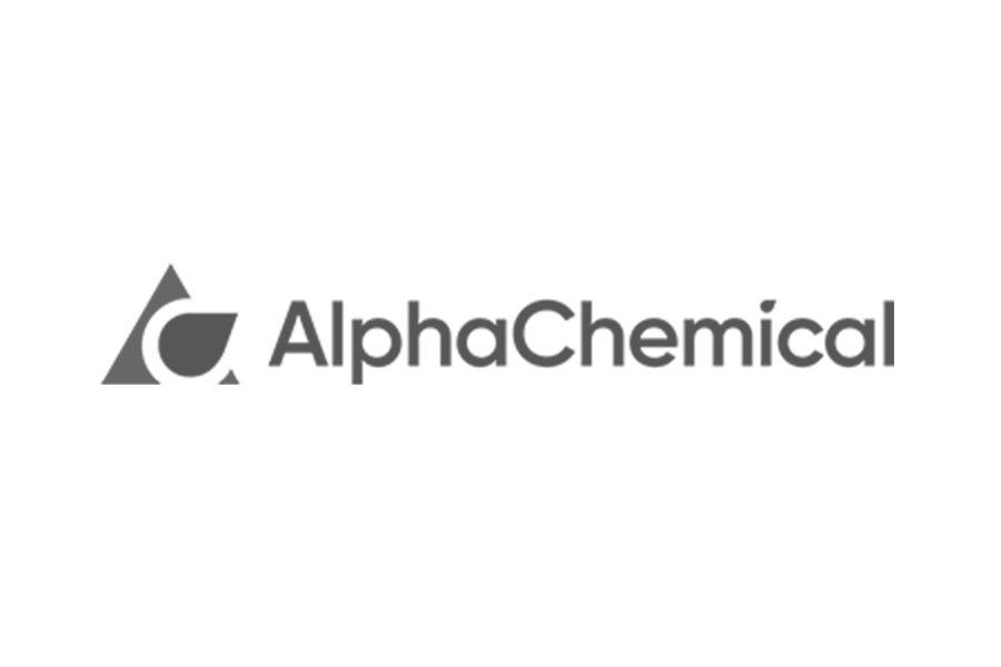 Alpha chemical logo
