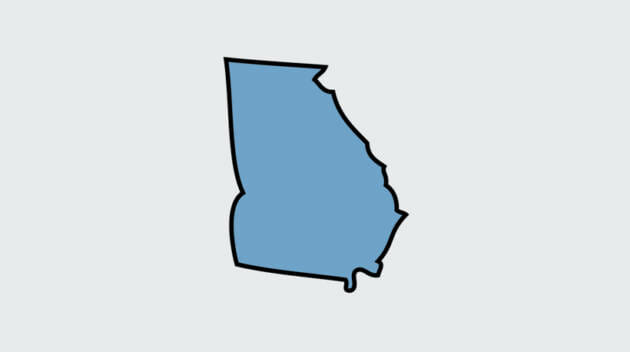 Georgia state outline