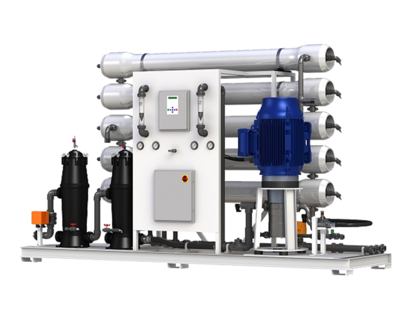 Reverse osmosis system.